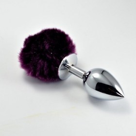 Metalni analni plug sa pufnom 10 RO L024L2